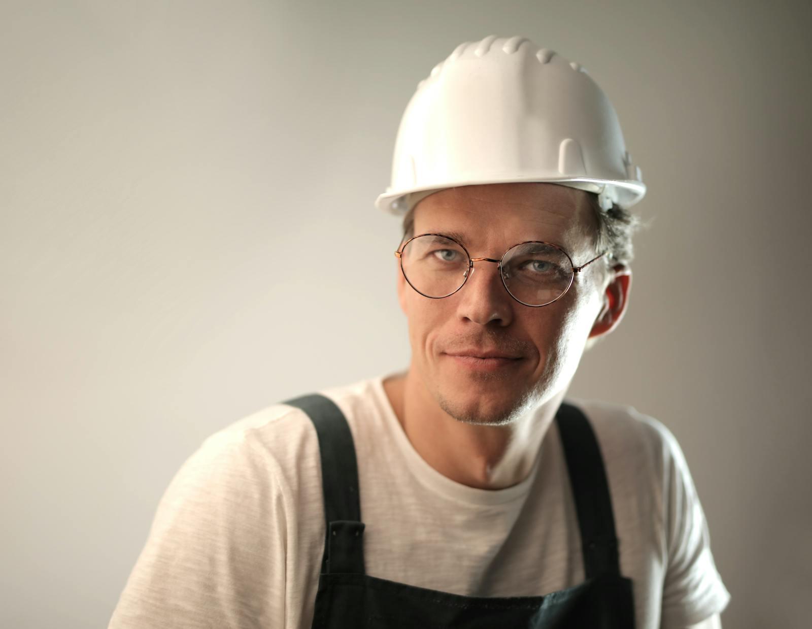 Construction superintendent on the Webcor People's Park student housing site