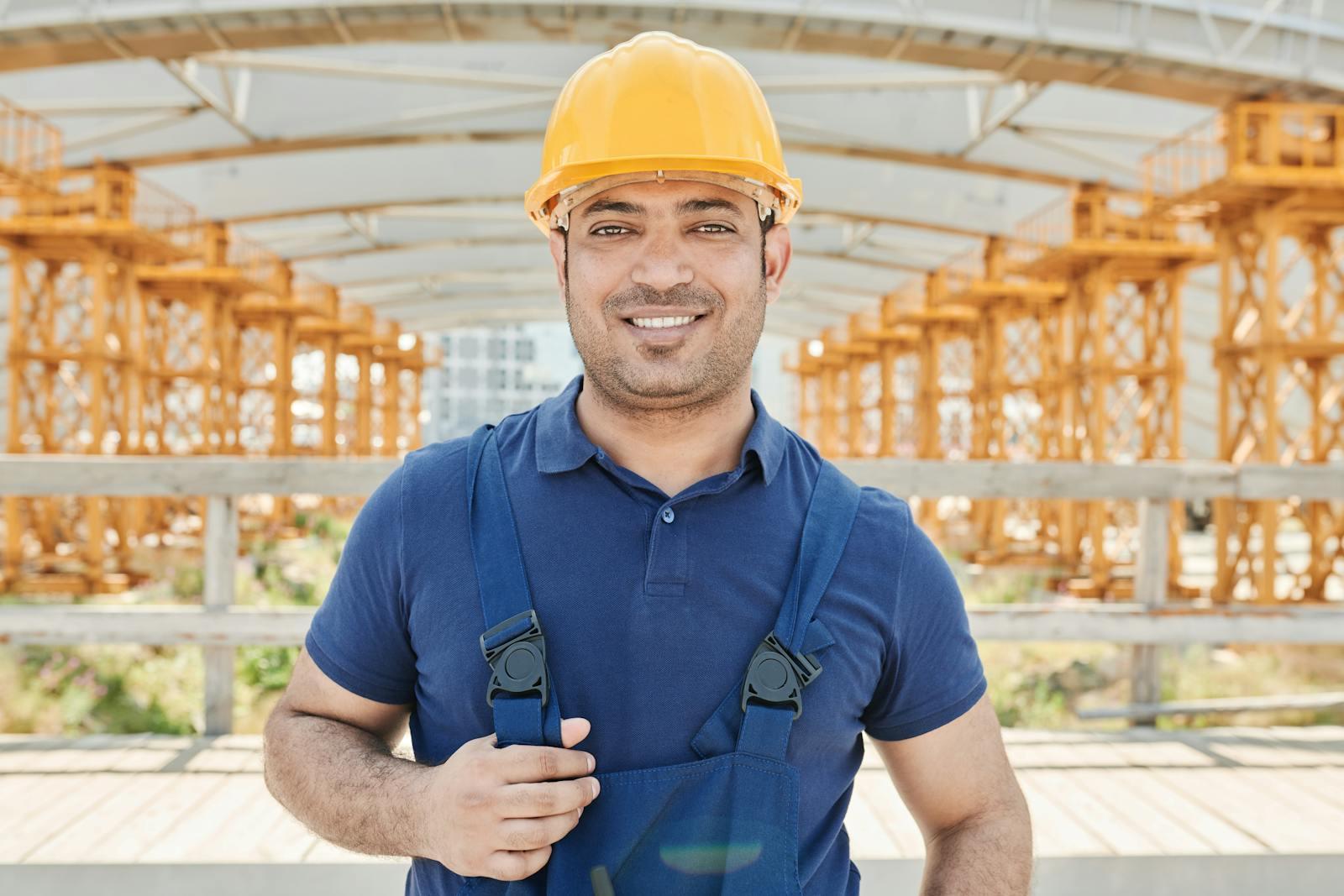 Construction foreman at the Transbay Terminal redevelopment in San Francisco
